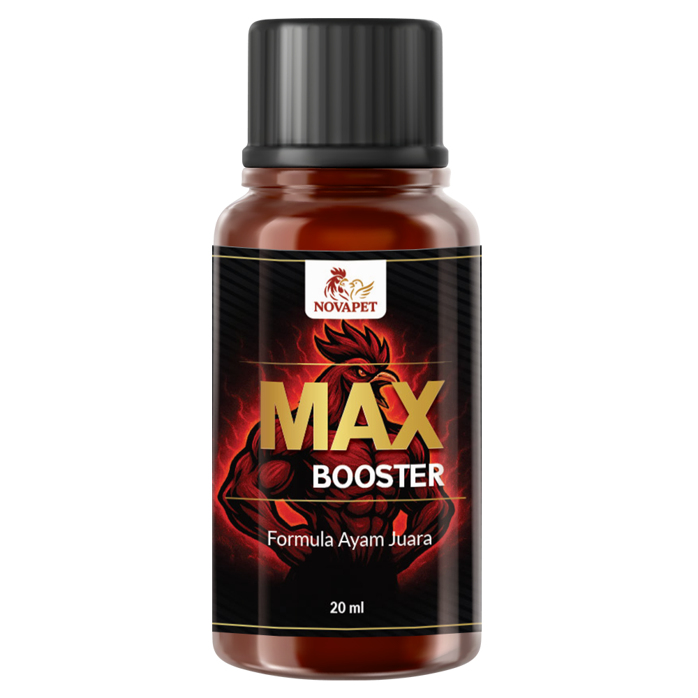 NOVAPET MAX BOOSTER (Formula Ayam Juara) 20 ml