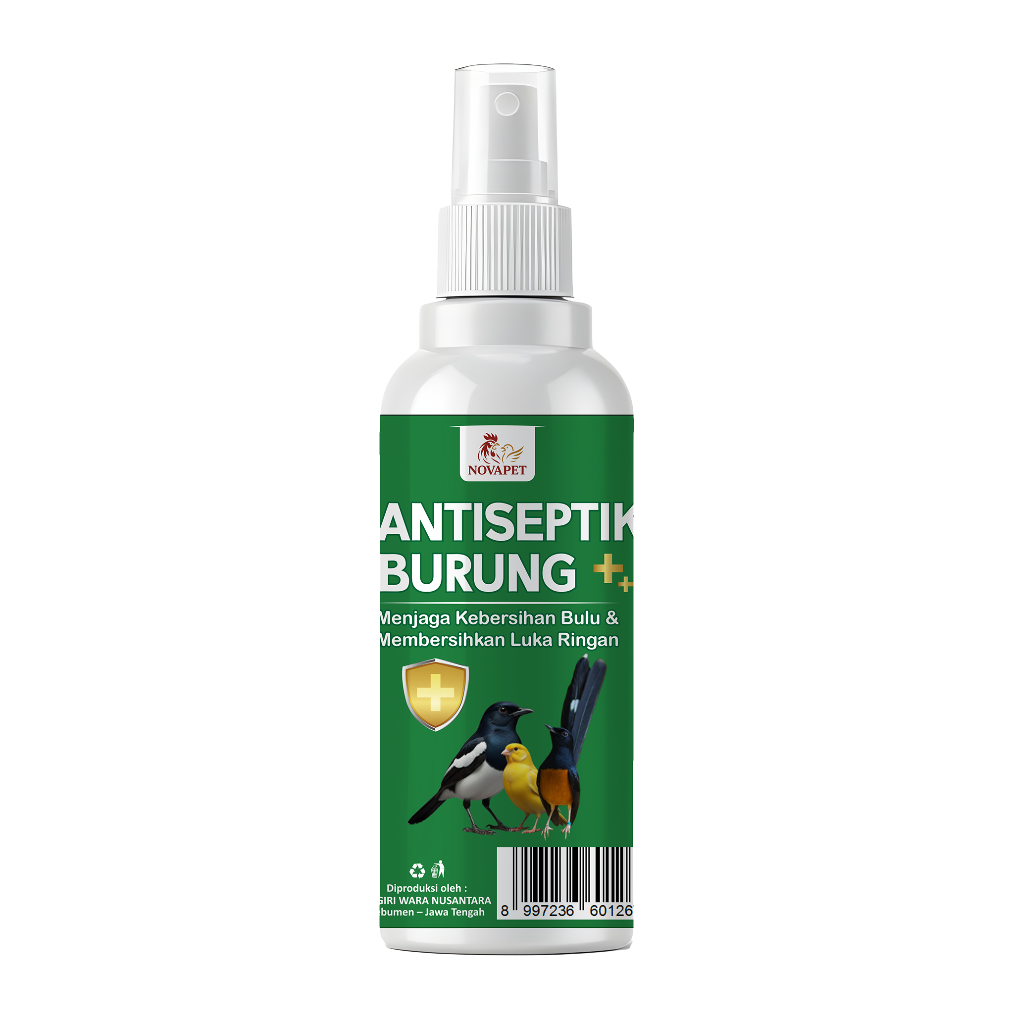 NOVAPET ANTISEPTIK BURUNG 30 ml