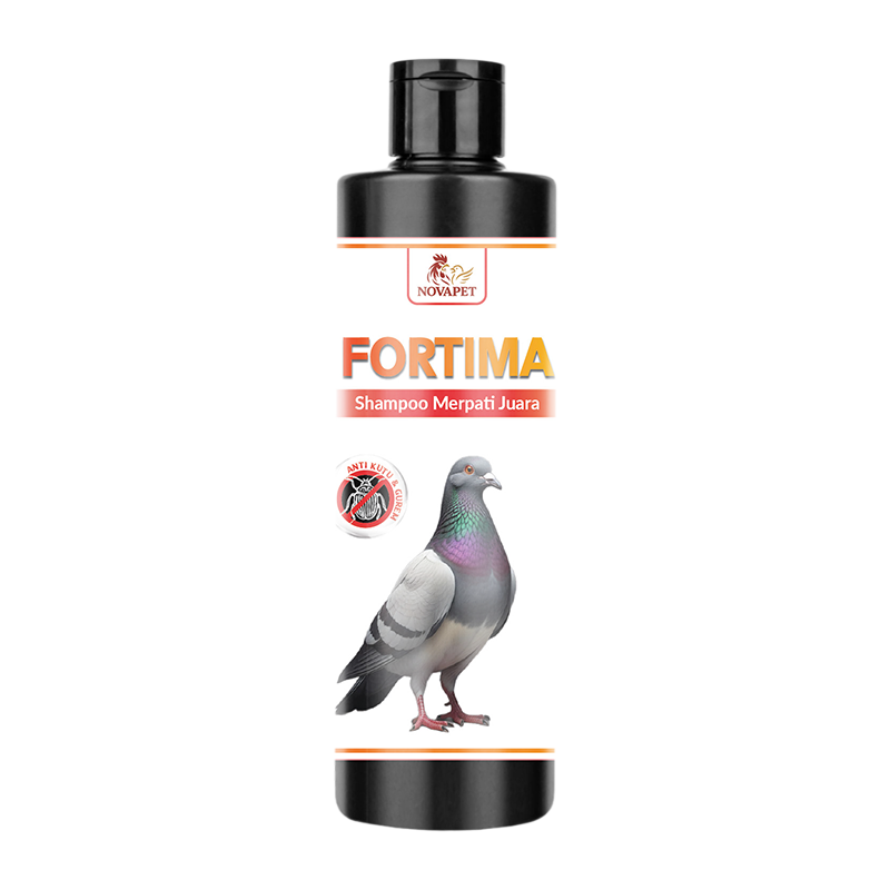 NOVAPET FORTIMA Anti Kutu & Gurem (Shampo Merpati) 100 ml